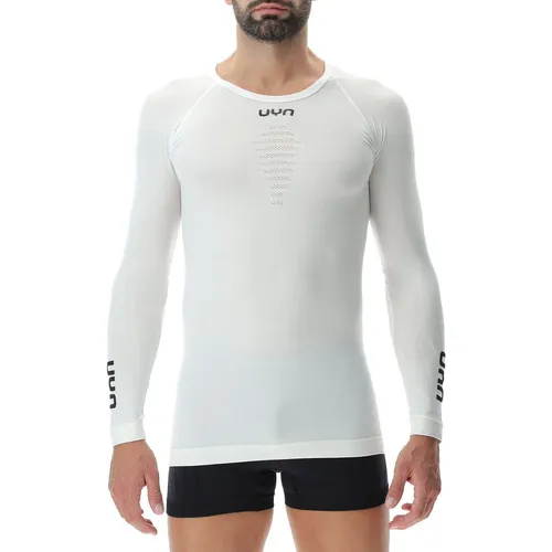 UYN Herren Energyon Uw Long Sl. Shirt XXL - Weiß - Sportunterwäsche für Herren mit nahtloser Hypermotion-Bearbeitung und elastischem Bund für optimalen Komfort und Bewegungsfreiheit.