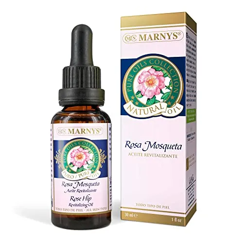 Marnys Körperöl Aceite De Rosa Mosqueta Gotero 30ml - Ganzkörperpflege mit 30 ml hochwertigem Rosmarinöl, ideal zur Hautregeneration und Feuchtigkeitspflege für ein strahlendes Hautbild.