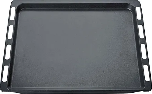 Bosch HEZ331011 Backofen- und Herdzubehör - Küchenhelfer mit hochwertiger Antihaft-Beschichtung für müheloses Backen von flachen Kuchen und Plätzchen. Kein Einfetten nötig, einfache Reinigung!