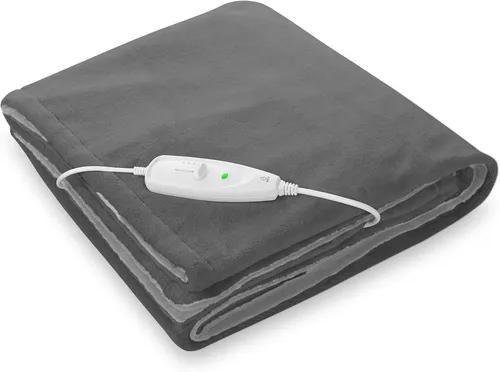 medisana HDW Kuschelheizdecke - Waschbare Heizdecke mit Turbo-Heat und 4 Temperaturstufen, XL-Format 180 x 130 cm für kuschelige Wärme und Komfort