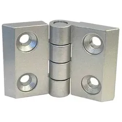 SCHMIDT systemprofile Klappscharnier 64x44mm Aluminium M6 von Schmidt Systemprofile