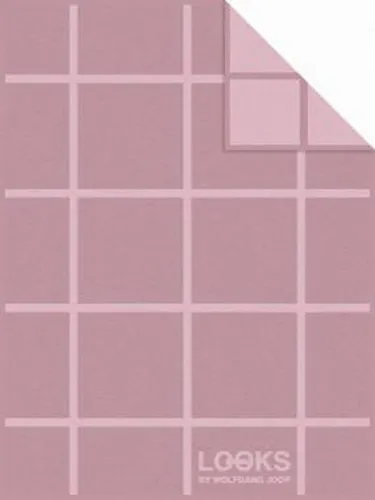 LOOKS by Wolfgang Joop Wohndecke - Wohndecke aus Baumwollmischung im eleganten Karo-Design, hautsympathisch und temperaturausgleichend für gemütliche Abende. Exklusive Wendedecke mit feiner Veloursband-Einfassung.