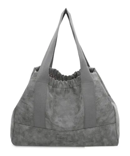 Fritzi aus Preußen Schultertasche Poppi07 Vintage - Schultertasche mit großzügigem Hauptfach, verstellbarer Form und stylischem Design in Anthra. Ideal für den Alltag – bequem und praktisch!