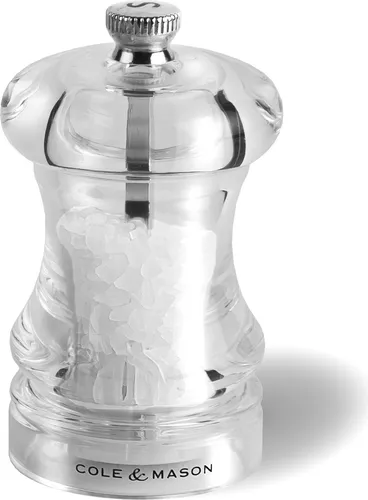 Cole & Mason Salzmühle Capstan mit präzisem Keramikmahlwerk transparent One Size