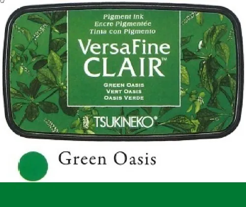 VersaFine CLAIR Stempelkissen  Green Oasis VF 501  Tsukineko  55x95mm  91529