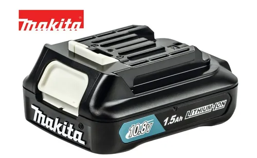 Makita BL1015 Original-Wechsel-Akku 10,8V/12V - 1,5Ah - Li-Ion Akku für Elektrowerkzeuge, leistungsstark und langlebig, ideal für Heimwerker und Profis.