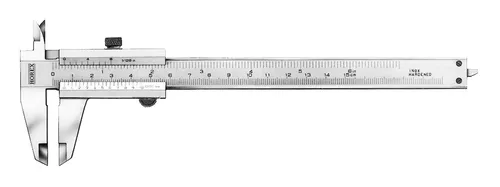 Horex 2226516 Taschenmessschieber 150mm - Taschenmessschieber für präzise Messungen, kompakt und ideal für unterwegs, perfekt für Handwerker und Hobbyisten.