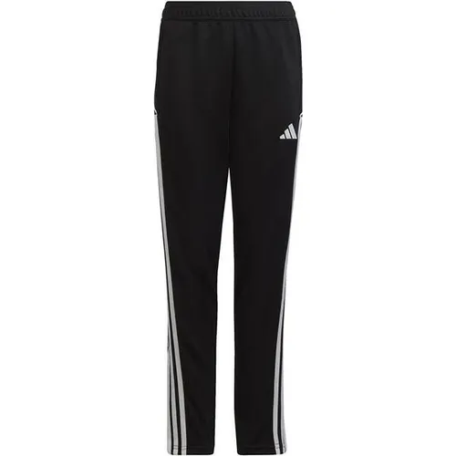 adidas Unisex Kids Tracksuit Pants Tiro 23 League - Hosen aus 100% recyceltem Polyester, ideal für sportliche Aktivitäten, mit slim fit für optimalen Komfort und Bewegungsfreiheit.