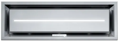 Baumann Aurora 9030 Edelstahl Deckenhaube 90 cm x 30 cm Dunstabzugshaube 857m³/h