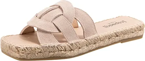 [espadrij] l'originale Tours Velour : beige, Größe:38