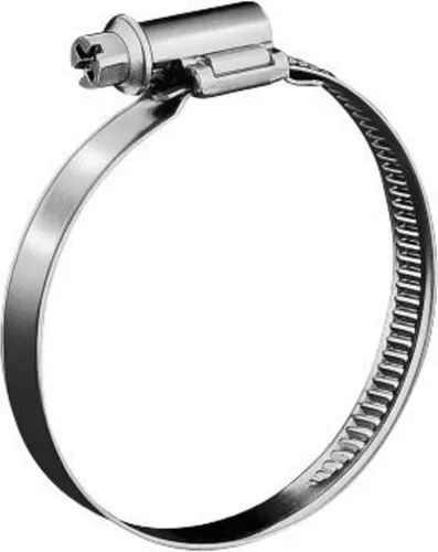 Schneckengewindeschelle DIN3017, TORRO, W1, 12mm, 50-70mm