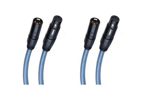 Oehlbach Series 2 X High End symmetrisches NF Audio XLR Kabel 1 Paar Audio-Kabel, XLR-Kupplung, XLR (150 cm), Hochwertiges Kupfer, Flexibel