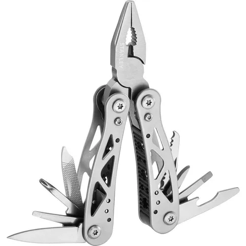 Stanley STA084519 12 in 1 Multi-Tool, Multifunktionswerkzeug mit Tasche
