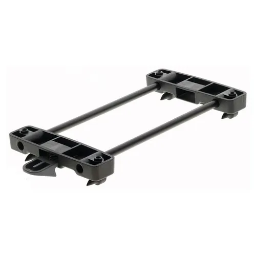 XLC Adapterplatte BA-X23 für Racktime Snap-IT Systemadapter - Gepäckträger Adapterplatte in Schwarz, aus robustem Kunststoff, mit einer maximalen Belastbarkeit von 12 kg - ideal für sicheres Transportieren von Taschen.