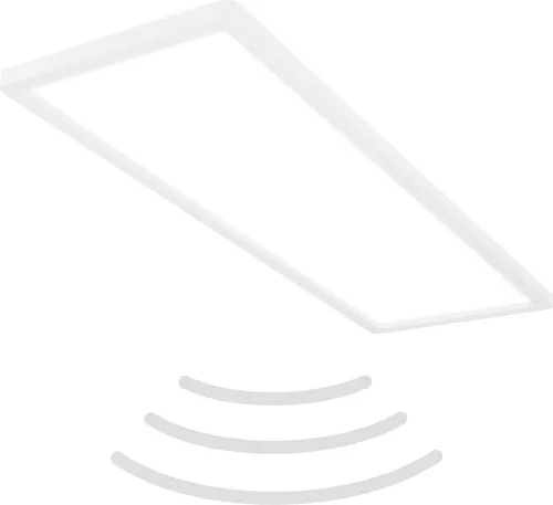 BRILONER LED Deckenlampe mit Bewegungsmelder - IP44 spritzwassergeschützte Deckenlampe, 22W mit 3000 Lumen, ideal für Badezimmer. Integrierter Bewegungsmelder mit 3m Reichweite für automatische Beleuchtung.