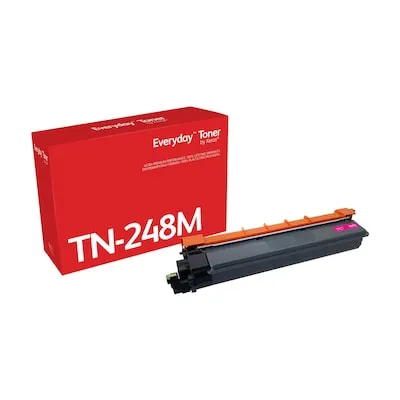 Everyday Magenta Tonerpatrone (Brother TN248M) - Kompatibel & Umweltfreundlich - Toner für Brother HL-L3220CWE, kompatibel und Teil des Green World Alliance Rückgabeprogramms für nachhaltigen Druck.