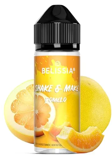 Belissia Shake and Make - Pomelo - Hochdosiertes Lebensmittel Aroma 10ml mit praktischer Schüttelflasche zum mischen. Für Lebensmittel, Kochen, Backen, Hobby, Raumerfrischung uvm.