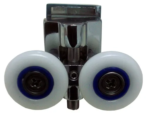 8x Türrolle M3 Rolle Glastürrolle Rollenführung Schiebetürbeschlag Dusche Tür