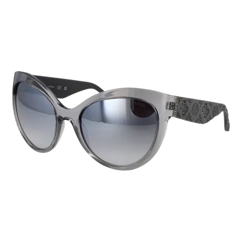 Guess Sonnenbrille GU00130 20C 61 Damen Grau - Sonnenbrille für Damen im eleganten Schmetterlingsstil, 100% UVA & UVB Schutz, ideal für stilvolle Auftritte und sonnige Tage.