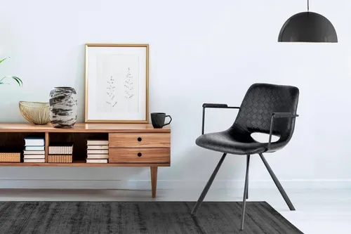 Kayoom Stuhl Josephine 625 2er-Set - Stühle, pflegeleichtes Design in elegantem Schwarz, ideal für stilvolle Wohnräume und maximal 150 kg belastbar.