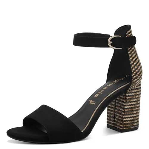 Tamaris Damen Klassische Ballerinas in schwarz von Tamaris