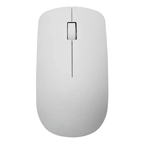 Rapoo M20 Plus kabellose Maus, 2.4 GHz Wireless Verbindung, 1000 DPI - weiß