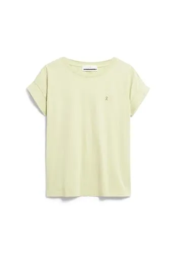 ARMEDANGELS Damen T-Shirt IDAARA Loose Fit Pastel Green XL von ARMEDANGELS