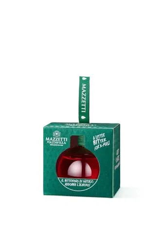Mazzetti d Altavilla IL BITTERINO DI NATALE Weihnachtskugel 0,1 Liter 25% Vol.