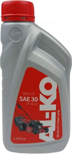 Öl für 4-Takt-Traktor- und Rasenmähermotoren SAE30 AL-KO 0,6L CF/CD