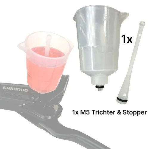 F26 Scheibenbremsen Service Entlüftung Befüllbecher Trichter bleed fü Shimano M5