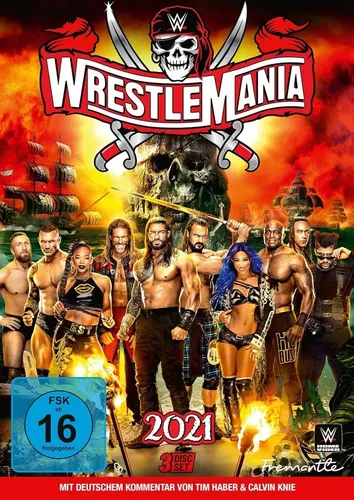 WWE: WRESTLEMANIA 37 - WWE 2021  3DVD NEU/OVP