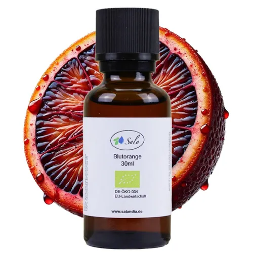 Sala Blutorangenöl Aroma ätherisches Blutorange Öl naturrein BIO 30 ml