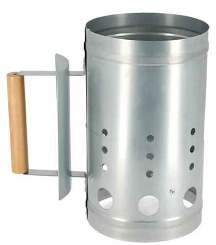 Grill Anzünder Kohle Starter Kaminofen Anzünd Schnell Metall