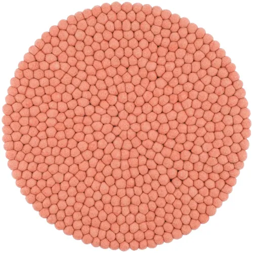 myfelt Filzkugel Sitzauflage Lea in pink von myfelt