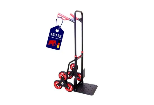 PROREGAL Klappbarer Profi-Treppensteiger Taurus 150 in schwarz von PROREGAL®