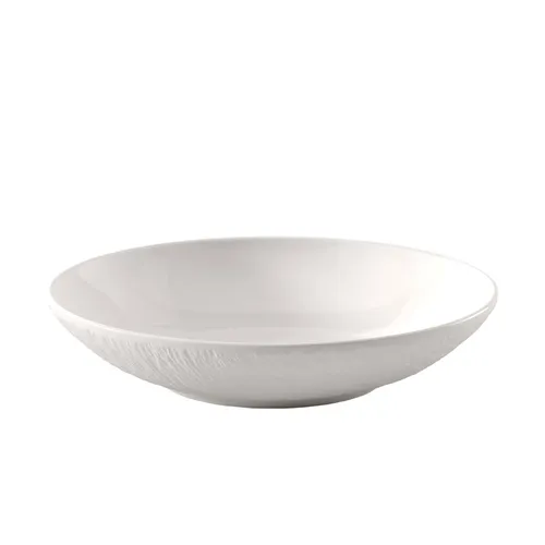 Villeroy & Boch Manufacture Ice Pastaschale 23,5 cm - Elegante Pastaschale aus hochwertigem Porzellan mit einem Durchmesser von 23,5 cm. Ideal für stilvolle Tischdekoration und den täglichen Einsatz. Perfekt für Pasta und andere Köstlichkeiten.