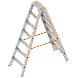 Layher Topic 2x7 Stehleiter 1043 Aluleiter von Layher