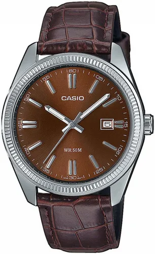 Casio Watch MTP-1302PL-5AVEF in braun von CASIO TIMELESS COLLECTION