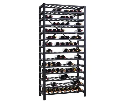 Weinlagerregal aus Edelstahl – Stilvolles Weinregal für Ihre Flaschen - Modernes Weinlagerregal aus Edelstahl mit über 6 Fächern und kompakten Maßen. Ideal für Esszimmer, Küche oder Wohnzimmer. Verleiht jedem Raum einen eleganten Touch.