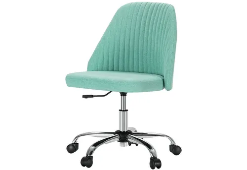 Sweetcrispy Bürostuhl ohne Armlehnen in grün von DUMOS