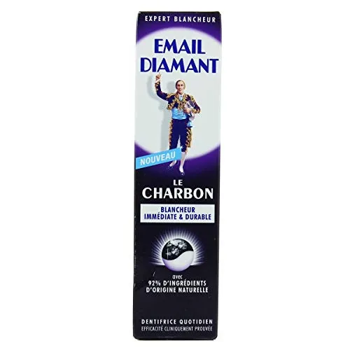Email Diamant Zahnpasta Le Charbon – Tube mit 75 ml