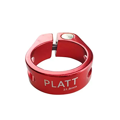 PLATT Fahrrad Sattelklemme super leicht Alu Sattelkloben 28,6/31,8/34,9 mm