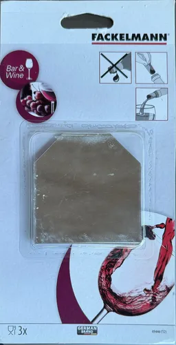 Fackelmann WEINAUSGIESSER ANTI-DROP ANTI-TROPF Ausgiesser für Flaschen 3 x