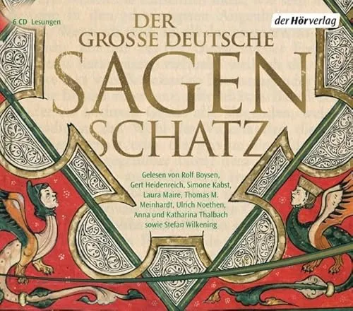 Der große deutsche Sagenschatz: CD Lesung - Hörbücher mit den faszinierendsten deutschen Sagen, ideal für Liebhaber von Geschichten und Mythen.