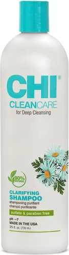 CHI CleanCare Clarifying Shampoo Tiefenreinigungsshampoo für Feinheit und Glanz des Haars 739 ml