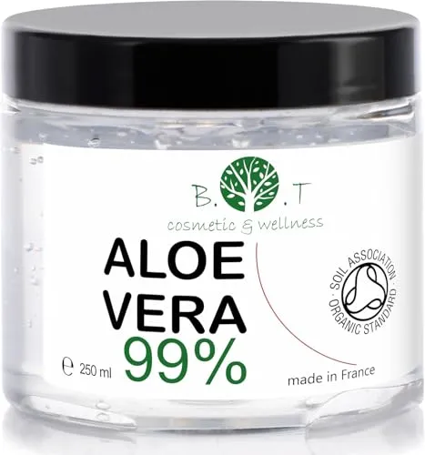 Produktbild Bio Aloe Vera Gel 100% Natur – Feuchtigkeitscreme für Gesicht und Körper