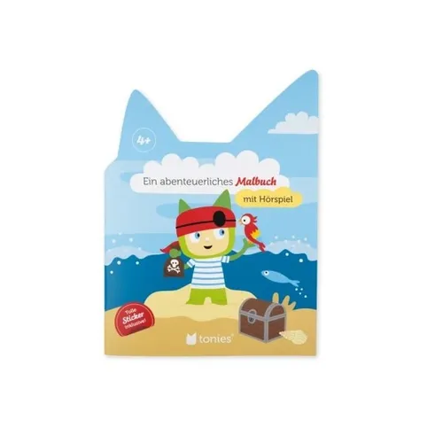 Tonie Malbuch mit Hörspiel Pirat
