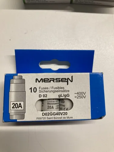 Sicherungseinsatz D02 20A