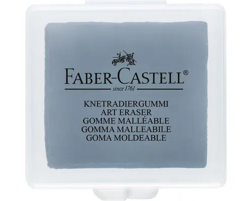 Faber-Castell Radiergummi Knetradierer Art Eraser grau in Kunststoffbox