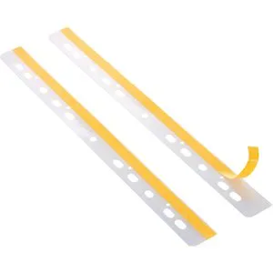 Durable Abheftstreifen Filefix 826119, selbstklebend für A4 - Selbstklebende Abheftstreifen für ungelochtes Schriftgut im A4-Format. Mit Universallochung ideal für Ordner und Ringbücher. Packung enthält 250 Stück.